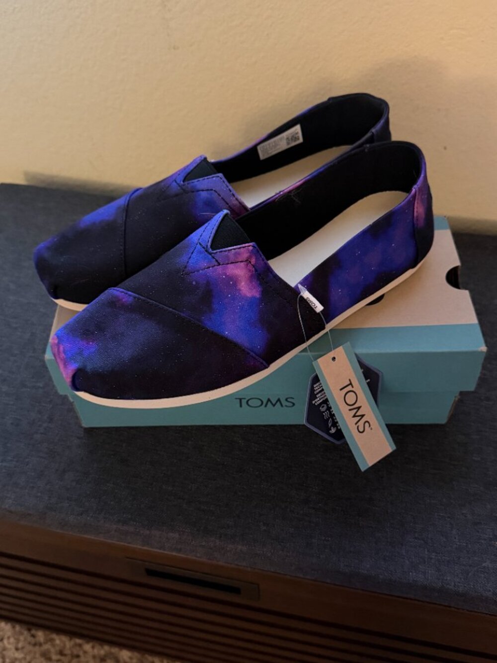 NWT! TOMS Galaxy Shoes, Women's 10 - Picture 9 of 13